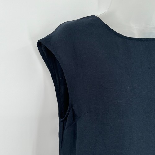 Eien29 Women's Navy Blue Sleeveless Midi Dress in Navy Blue sz F NWT eien 29 XS - Picture 2 of 7