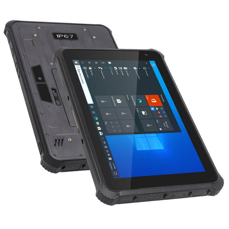 Rugged tablet 10.1 inch windows 10 industrial tablet pc with RJ45