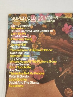 Super Oldies, Vol 5 Vinyl Record - Capitol Records, 33 RPM | eBay
