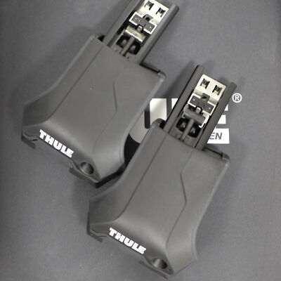 Thule 2x Einzelfüße komplett links für Dachreling Edge System 7204 54743