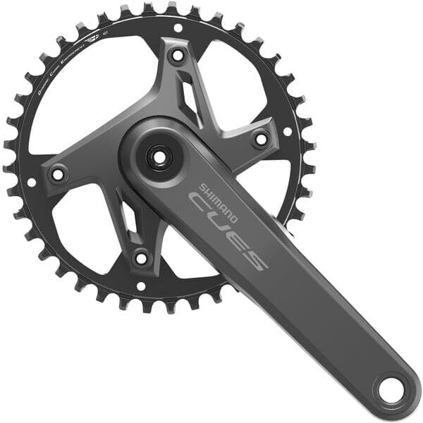 SHIMANO Crankset 9/10/11-speed, Bielle Unisex-Adulto, Multicolore (Multicolore),
