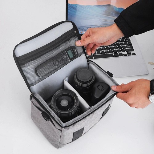 Camera bag suitable for Canon, Nikon, Sony DSLR men's and women's photography ba - Picture 6 of 6