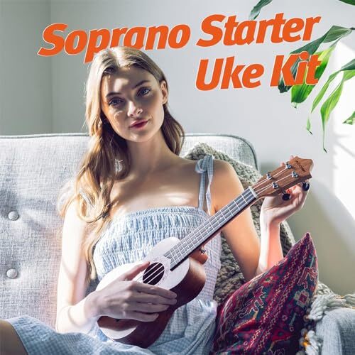 Ukulele für Anfänger 21 Zoll Ukelele Kit mit Gigbag StrapTuner Sopran - Bild 3 von 7