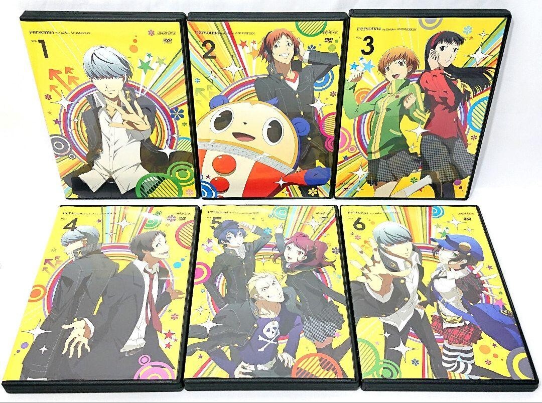 Persona Persona3/4 Dvd Series Complete 30 Volume Set Disc Persona Persona3/4 Dvd Series Complete 30 Volume Set Disc