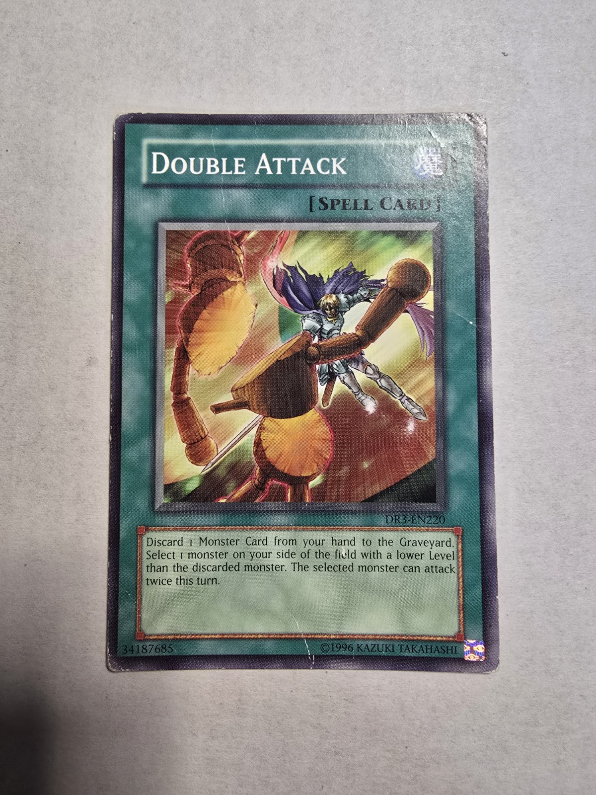 Double Attack DR3-EN220 Dark Revelation Volume 3 Unlimited