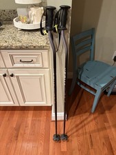 vintage kerma ski poles Curved World Cup