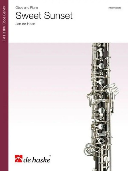 Jan De Haan | Sweet Sunset (2014) | For Oboe And Piano | De Haske Oboe Series-image