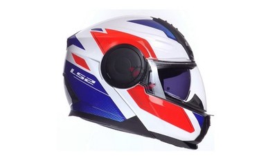 751.569022502M Casco LS2 FF902 Scope II Duria -M- Weiß Blau Rot