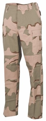 MFH US Kampfhose Einsatzhose BDU Rip Stop 3 Farben Desert