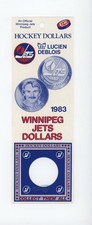 1983 Winnipeg Jets Hockey Dollars Lucien DeBlois #H11 1i5