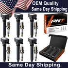 OEM 6X Ignition Coil + Iridium Spark Plug For Dodge Jeep Ram Chrysler 3.6L UF648
