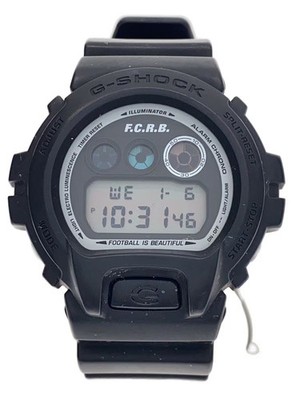 CASIO F.C.R.B. Watch Digital Rubber BLK DW 6900FS