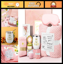 Valentine's Day  Birthday Gift Basket for Women, Spa Relaxation Set, Self-Care