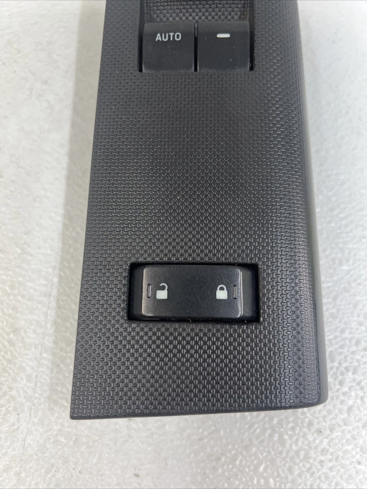 Interruptor de ventana eléctrica lateral izquierdo Ford F250 F350 Super Duty 2008-2012 negro OEM Foto 2 de 4