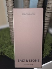 Salt  Stone Black Rose  Oud Body Mist Spray Fragrance 3.4 Oz 100 mL Full Size