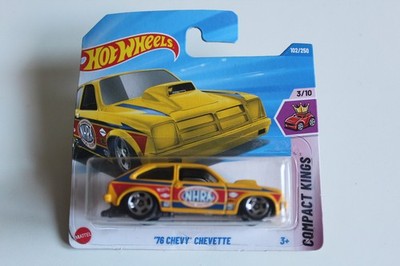 Hot Wheels, 76 CHEVY CHEVETTE, gelb, Compact Kings, 3/10 von 2025