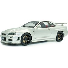 1999 Nissan Skyline (R34) GT-R Z Tune - Silver 1:18 Scale Diecast Model FS