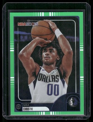 Max Christie 2025-26 Hoops Green Dallas Mavericks #113