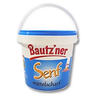Bautzner Senf Mittelscharf Eimer 1000 Ml