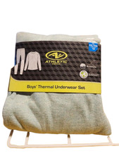 T8 Athletic Works Boys' Thermal Underwear Set New Size XXL 18 Extra Warm