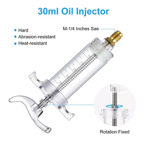 Oil & Dye Injector operate within 355-425PSI (24-29 Bar) Hose working pressure - Picture 11 of 15