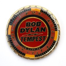 ∞ Bob Dylan TEMPEST I Paid In Blood Collectors Coin Casino Chip Los Angeles 2012