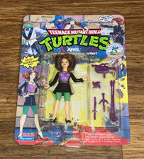 Vintage April the Ravishing Reporter '91 Teenage Mutant Ninja Turtles Figure MOC