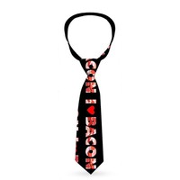 `Necktie Standard - I ``Heart`` Bacon Black/Bacon` (Us Import) Acc Neu