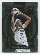 2025 Panini Select WNBA #60 Dominique Malonga Rookie Concourse