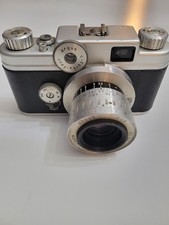 Vintage Argus C forty-four Rangefinder 35mm Film Camera 50mm f2.8 Lens Read Desc