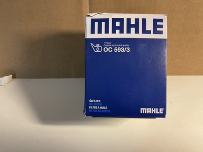MAHLE Ölfilter OC 593/3 - passend für viele VW / Audi / Seat / Skoda Modelle