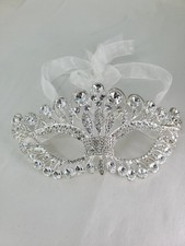 Masquerade Mask for Women, Crystal Mask Rhinestone, Venetian Party, Evening Prom
