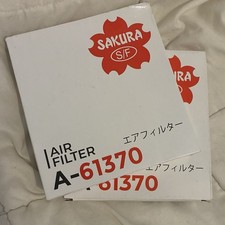 2x Sakura Air Filter A-61370 To Fit Nissan 350z 370z
