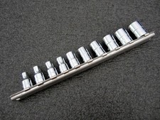 Snap-on 14 Drive 10pc Sae 6pt Socket Set 110tmy Usa