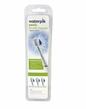 Sonic Waterpik Replacement Brush Heads Complete Care 5.0/9.0, 3-Pack, Sealed