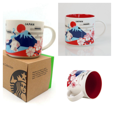 #ad Starbucks quot;You Are Herequot; 14oz Japan Mount Fuji Mug – City Collector#x27;s Edition $28.85