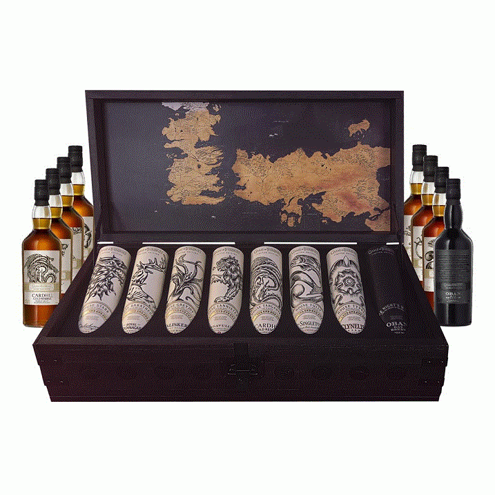 Game of Thrones 限定 ウイスキーセット 5本新品未開封 Game Of Thrones - Complete Collection Whisky (9 x 70cl) 70cl x 9