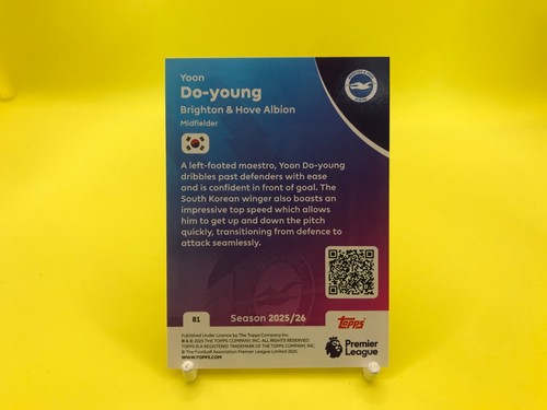 TOPPS Premier League 2026 fútbol - Elige tu tarjeta - Imagen 31 de 191