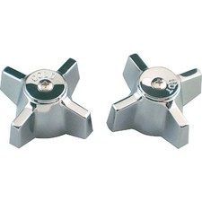 1Pc Danco Cross Chrome Faucet Handle