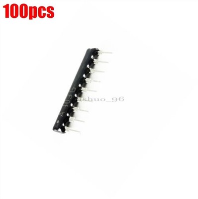 100Pcs 10K Ohm Array Film Network Resistor Ck SIP9 Thick Ic New wp #wd