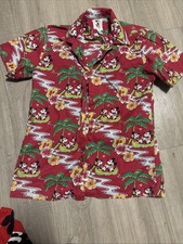 Mickey  Co. Vintage 1990s Hawaiian Style 100 Cotton Shirt Sz S