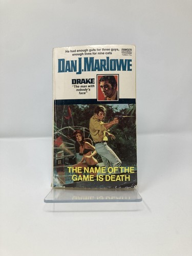 The Name of the Game is Death by Dan J Marlowe First 1st Edition VG PB 1962 - Bild 6 von 7