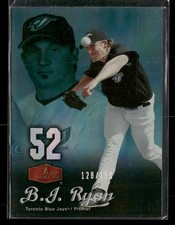 2006 Flair Showcase #114 B.J. Ryan Legacy Blue #/150