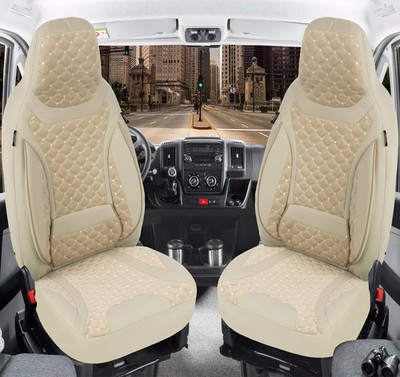 Schonbezüge Sitzbezüge für Toyota Mirai 2 Bj ab 2020 in Beige T1