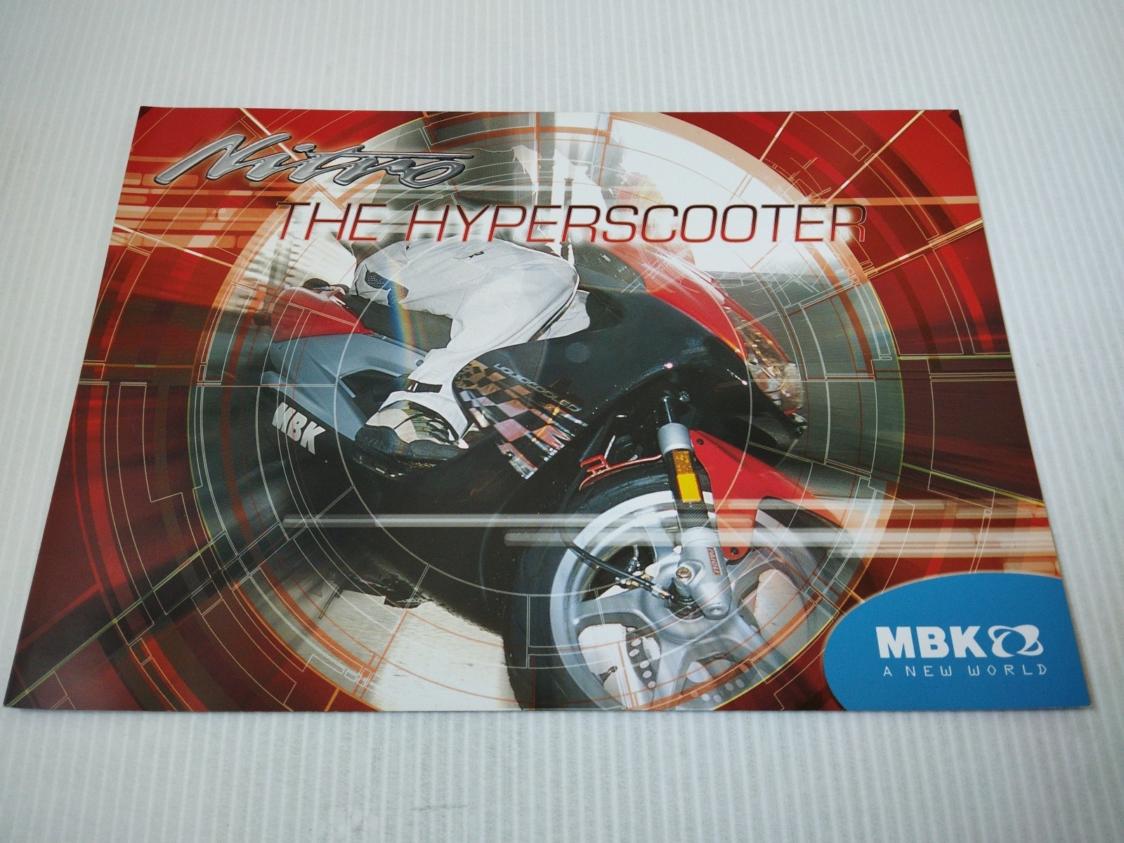 Catalogue MBK Nitro 50 de 2002 pour décorer un atelier de passionné