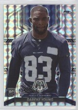 2022 Panini Mosaic Rookies Mosaic Prizm Dareke Young #349 0z9e