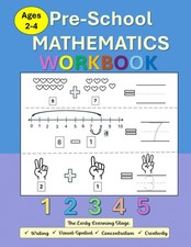 Preschool Math Workbook: Tracing, Addition and Subtraction: For Ages 2 to 4 and
