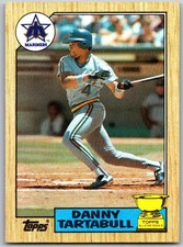 ⚾ 1987 Topps #476 Danny Tartabull Seattle Mariners