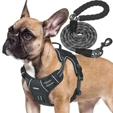 "Tactical Dog Harness No Pull for Large Working Dogs Military Dogs Vest Police..