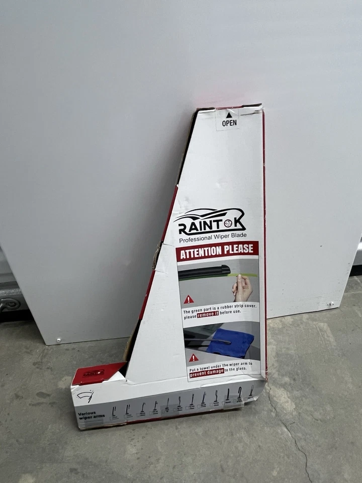 Juego de escobillas limpiaparabrisas Raintok para Toyota FJ Cruiser 2007-2014 Foto 2 de 3